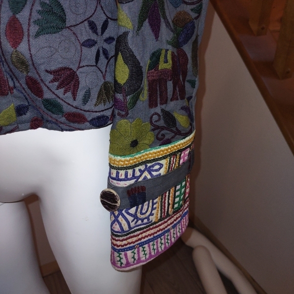 BOHO chic embellished jacket - Picture 2 of 12